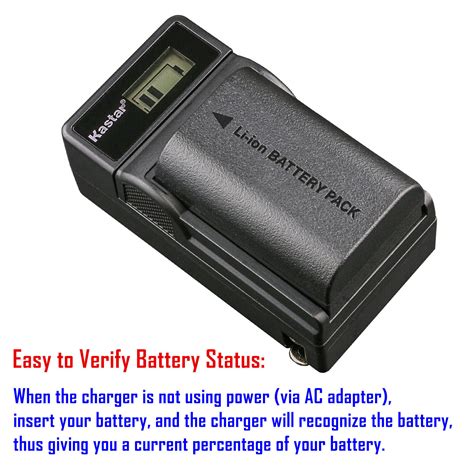 Kastar NP FH100 Battery Charger For Sony DCR SR42 DCR SR45 DCR HC94