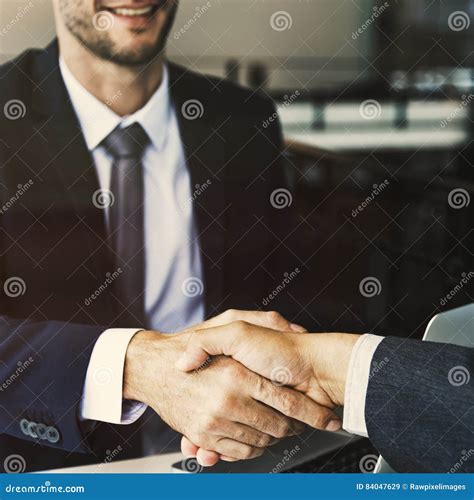 Corporate Business Men Handshake Meeting Concept Stock Image Image Of