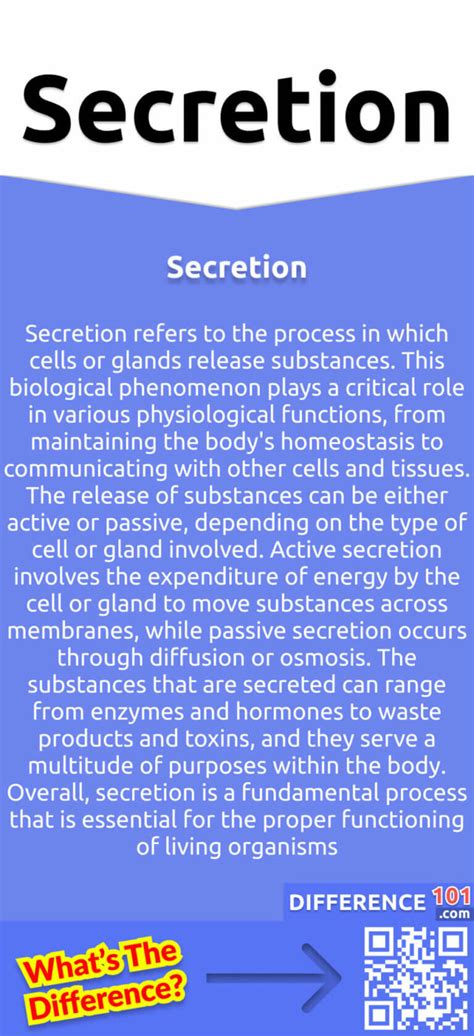 Secretion vs. Excretion: 7 Key Differences, Pros & Cons, Similarities ...