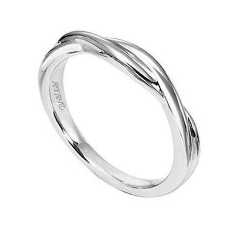 Silver Wedding Rings For Women Simple