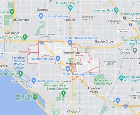 zip code regional map details