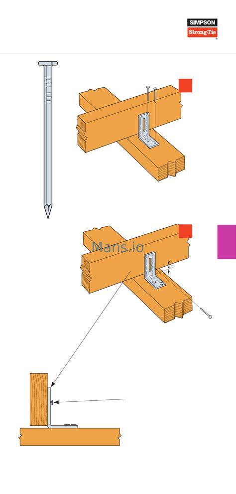 Simpson Strong Tie LU210 Installation Guide Online 67 112 696703