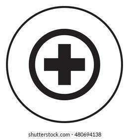 Medical Cross Icon Stock Vector (Royalty Free) 480694138 | Shutterstock