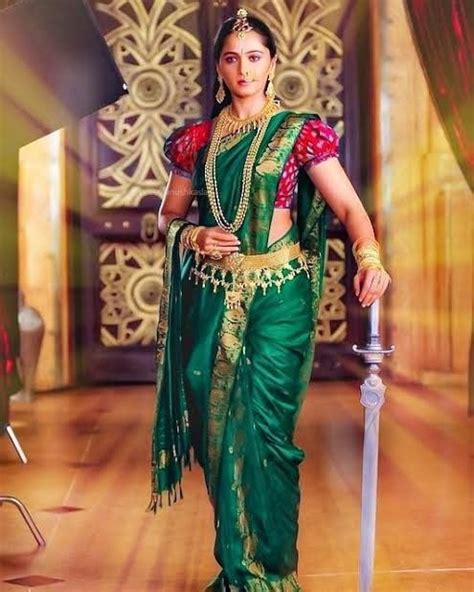 Pin By Premnath Pk On Anushka Shetty Saree Styles Beautiful Saree