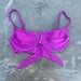 Brazilian Bikini Top Swimsuit Swimwear Beachwear Arpa Bikineria Ribbed Bikini Top Pink Orchid