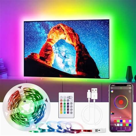 Led Strip Lights Ft For In Tv Usb Backlight Kit With Remote