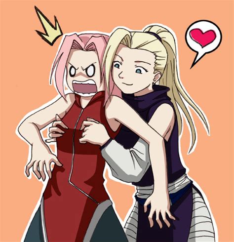 Anime Galleries Dot Net Couples Sakura X Ino Naruto Fanart Xd By Na