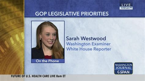 Sarah Westwood on the Republican Congressional Agenda | C-SPAN.org