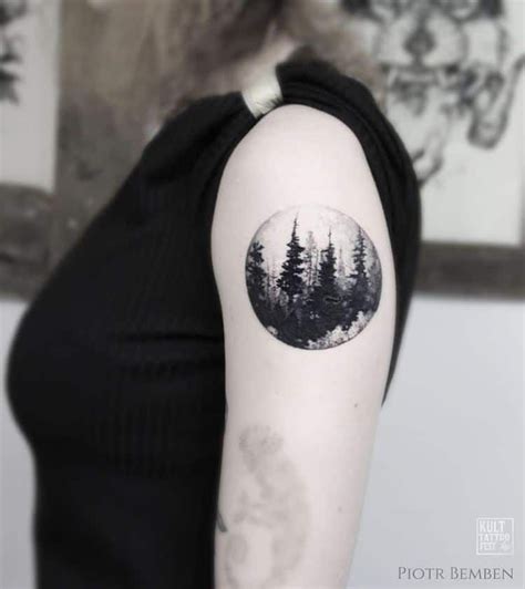 40 Creative Forest Tattoo Designs and Their Meanings | TattooAdore ...