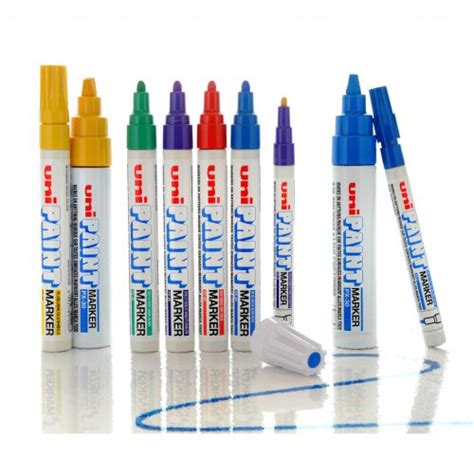 Uni Px Paint Marker Medium Bullet Tip Mm Red Pack