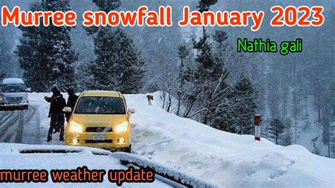 Murree Live Today Nathia Gali Snowfall Murree Snowfall Update