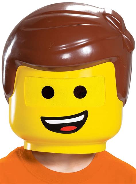 Kids Emmet Lego Mask Lego Movie Emmet Costume Mask For Kids