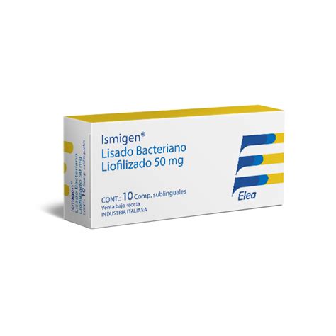 Ismigen Mg Tab C Lisados Bacterianos Liofilizados