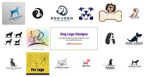 233+ Dog Logo Designs for 2025 - MasterBundles