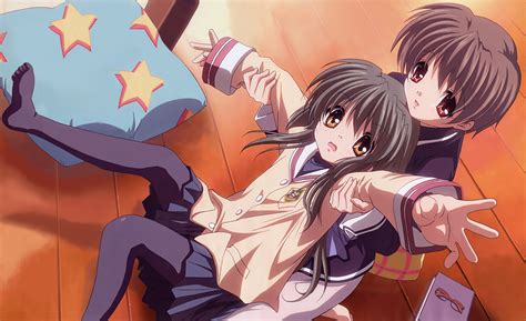 Clannad Ibuki Kouko And Fuuko Sisters Minitokyo