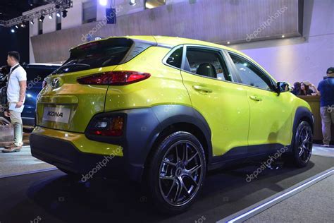 Pasay Ph 7 De Abr Hyundai Kona En Manila International Auto Show