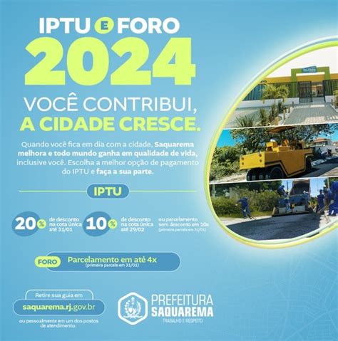 Saquarema Prefeitura Libera Emiss O De Guias Para Pagamento De Iptu