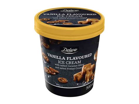 Oferta Lidl Helado De Vainilla Con Caramelo Salado Y Brezel