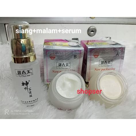 Jual Paket Yu Chun Mei Cream Siang Malam Serum Cordyceps Original