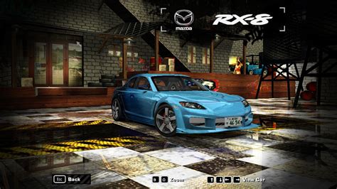 Need For Speed Most Wanted Car Showroom RV S Neela S 2006 Mazda RX 8