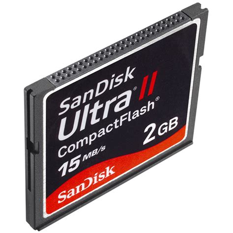 2GB SanDisk SDCFH 002G U46 Ultra II CompactFlash CF Karte Compact