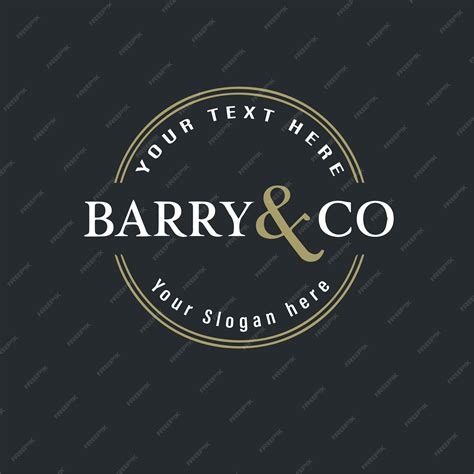premium vector barry amp   logo design