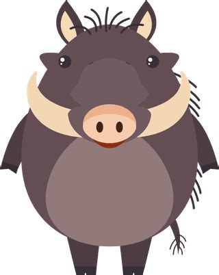 free Funny and cute animal characters ve... | Magipik Free Vector