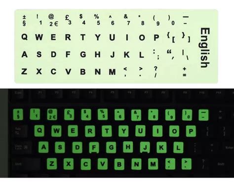 Pegatinas Para Teclado De Pc Universales Para Teclado Ingl Env O Gratis