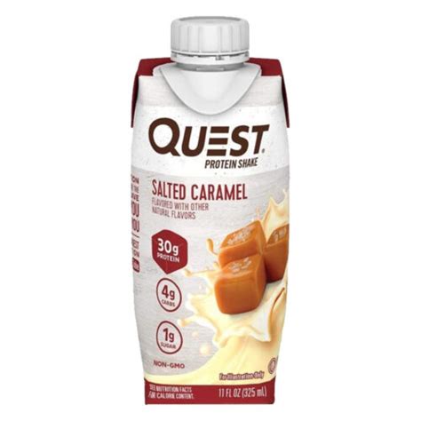 Quest Nutrition Ready To Drink Salted Caramel Protein Shake Fl Oz