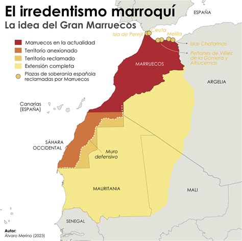 El Mapa Del Gran Marruecos Mapas De El Orden Mundial Eom