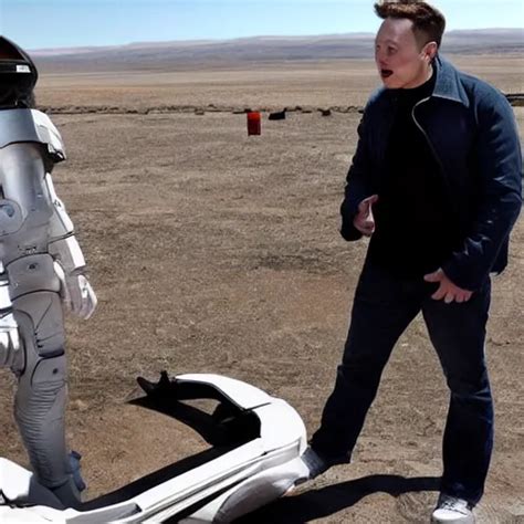 Elon Musk Hanging Out With Aliens Stable Diffusion Openart