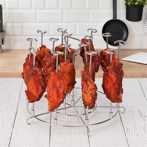 Air Fryer Skewer Stand Compatible With Ninja Foodi Qt Grills