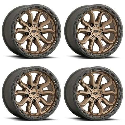 Set Vision Off Road Korupt Satin Bronze Wheels X X