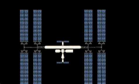 International Space Station Blueprint For Spaceflight Simulator SFS