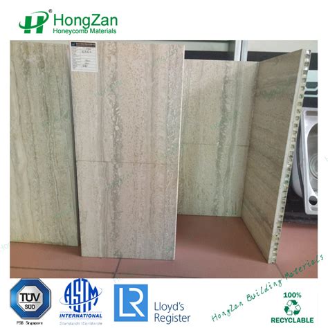 Lightweight Curtain Wall Stone Honeycomb Panel For Exterior Granite