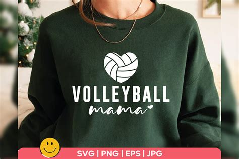 Volleyball Mama Svg Png Volleyball Svg Graphic By Stickeey Creative