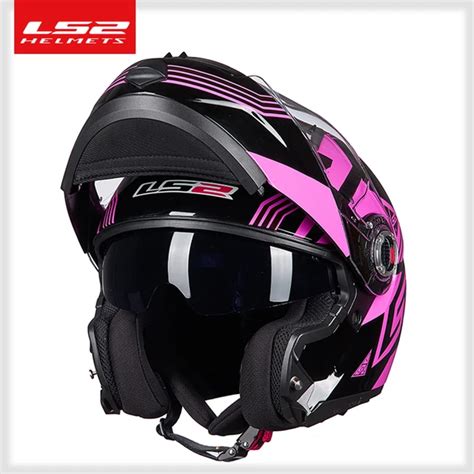 LS2 FF902 Modular Motorcycle Helmet Ls2 SCOPE Flip Up Double Lens