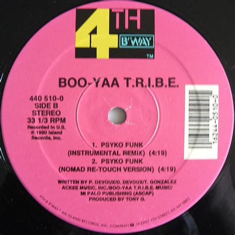 Boo Yaa T R I B E Psy Ko Funk Used Vinyl High Fidelity Vinyl