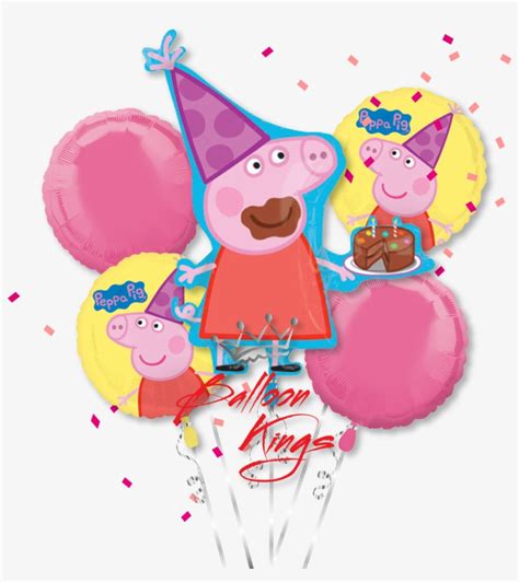 Peppa Pig Bouquet Peppa Pig Birthday Party Supplies Supershape Foil