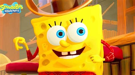 Bob Esponja No Velho Oeste O Novo Jogo Do Bob Esponja Dublado Em