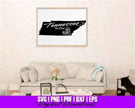 Tennessee Svg Tennessee Svg File Instant Download Tennessee Cut File