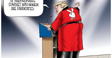 Cartoonist Gary Varvel Trump Denies Sexual Accusations