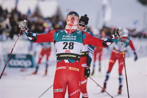 Ski de fond La Norvège remporte le relais masculin à Gällivare la