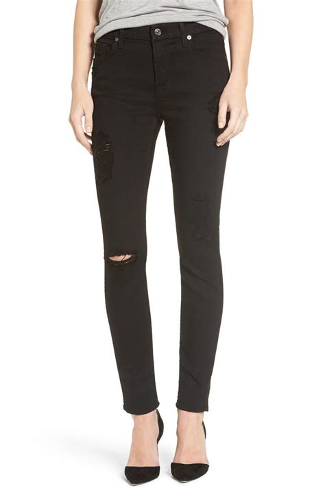 14 Best Black Skinny Jeans For Fall 2018 Ripped And High Waisted Black Jeans