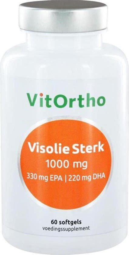 Vitortho Visolie Sterk Mg Softgels Bol