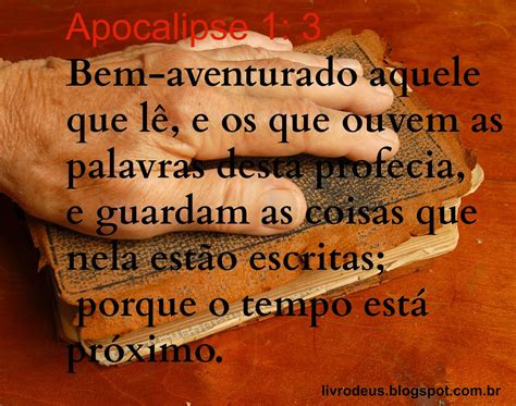 Apocalipse 1 3 Versículo Comentado