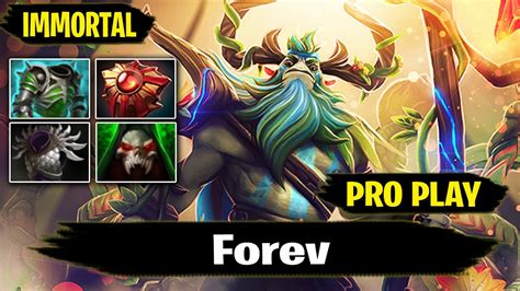 Nature S Prophet Offlane Pro Gameplay By Forev IMMORTAL Rank Dota 2