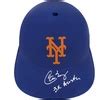 Carlos Baerga Signed New York Mets Souvenir Replica Batting Helmet W X