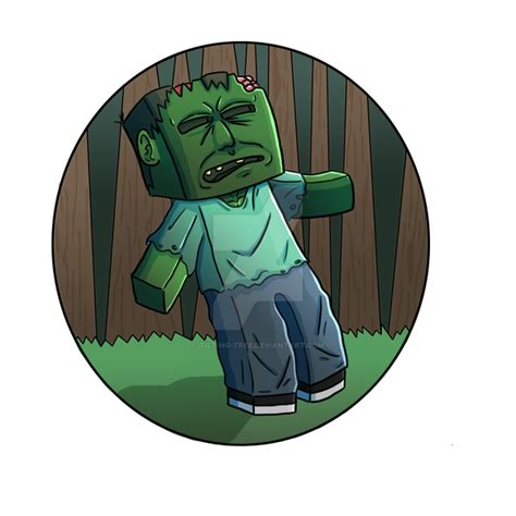 Minecraft Mobs: Zombie by Tilting-Tree on DeviantArt