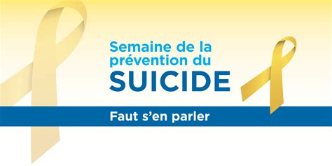 Participez aux conférences de la Semaine de la prévention du suicide